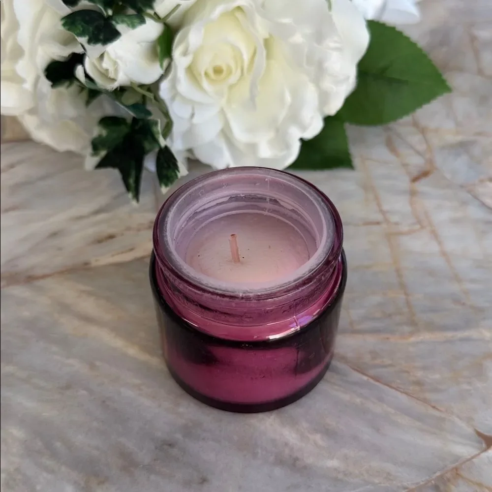 Cost Plus World Market Magnolia‎ Peony Candle - Rich Purple